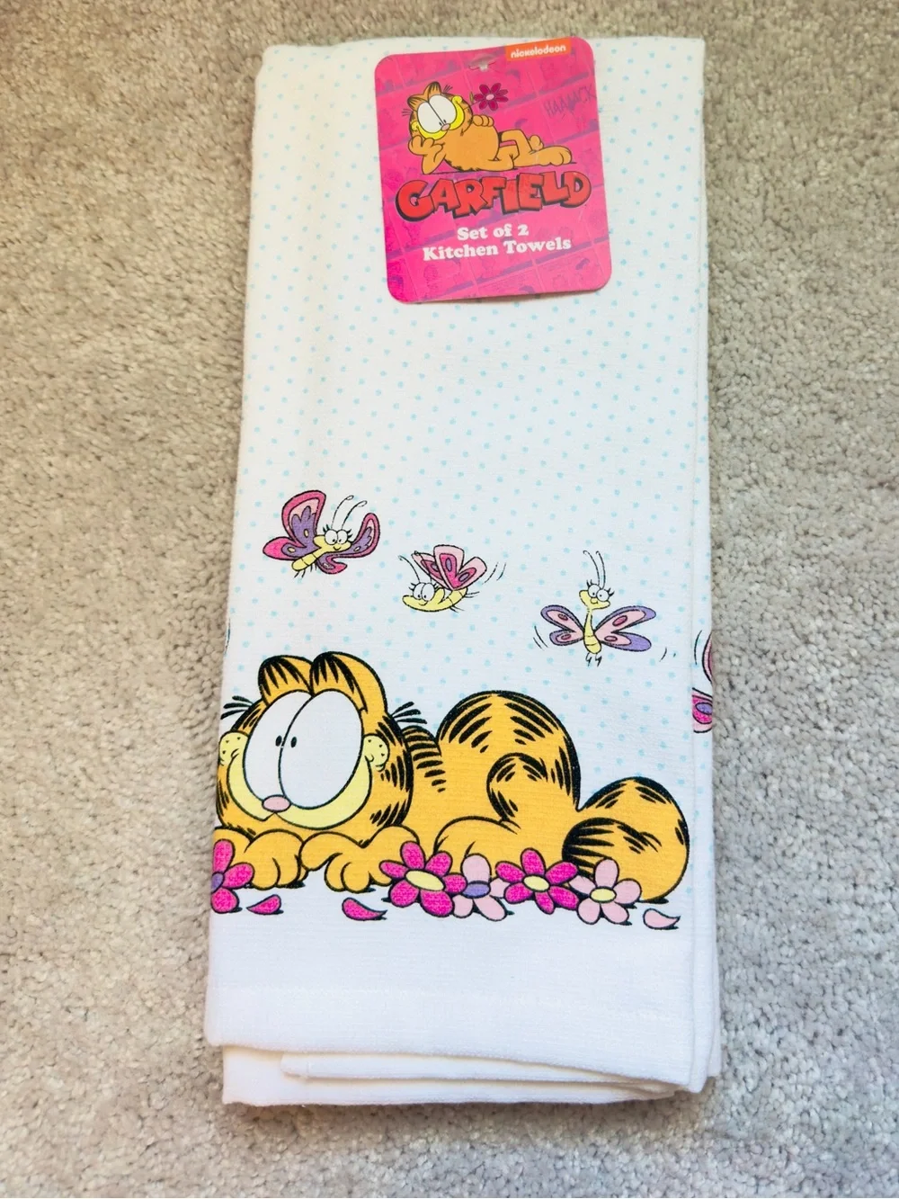 Garfield Set of 2 Kitchen Towels